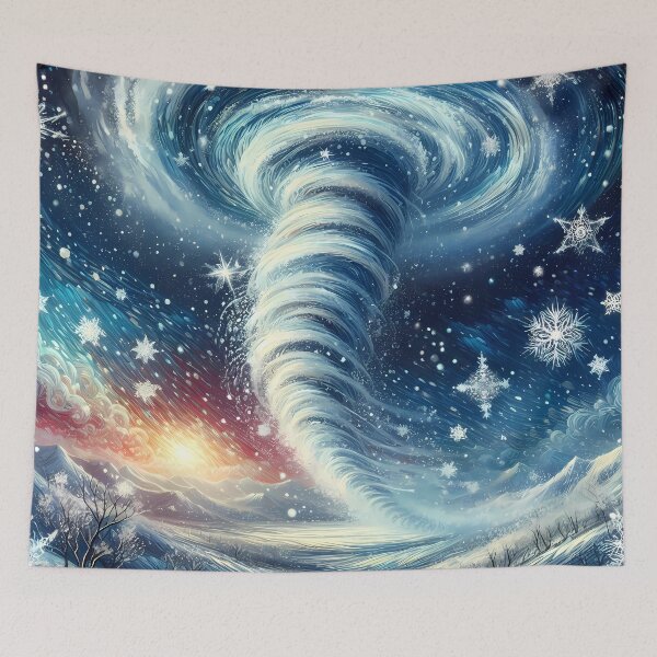 Item preview, Blizzard Tornado, Ai Generated Art  designed and sold by ACC .