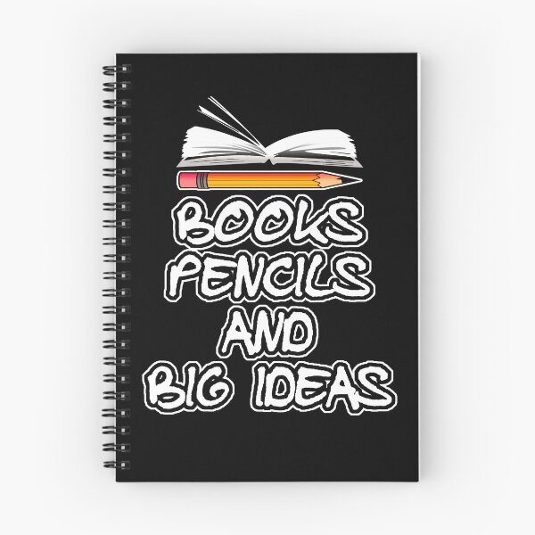 Item preview, Books Pencils and Big Ideas Student designed and sold by Dmetalx Art Apparel.