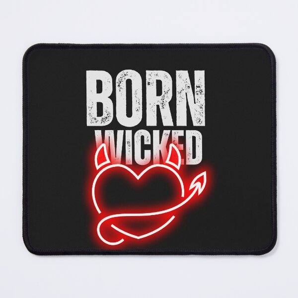 Item preview, Born Wicked Devilish Heart designed and sold by DeadWicked.