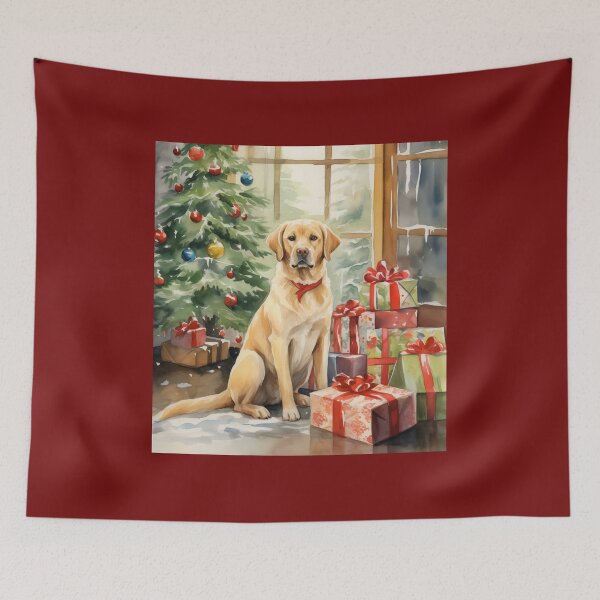 Item preview, Christmas Labrador Retriever designed and sold by Samuelsboro.