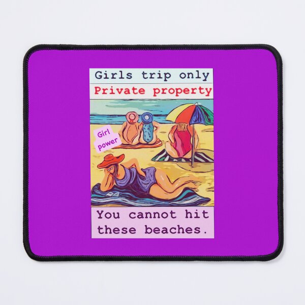 Item preview, iarthappy girls trip at the beach designed and sold by tracey jacobson.