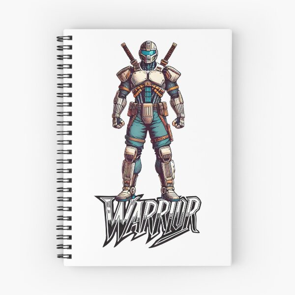 Item preview, Retro futuristic warrior with armor. designed and sold by JonelleTshirts.