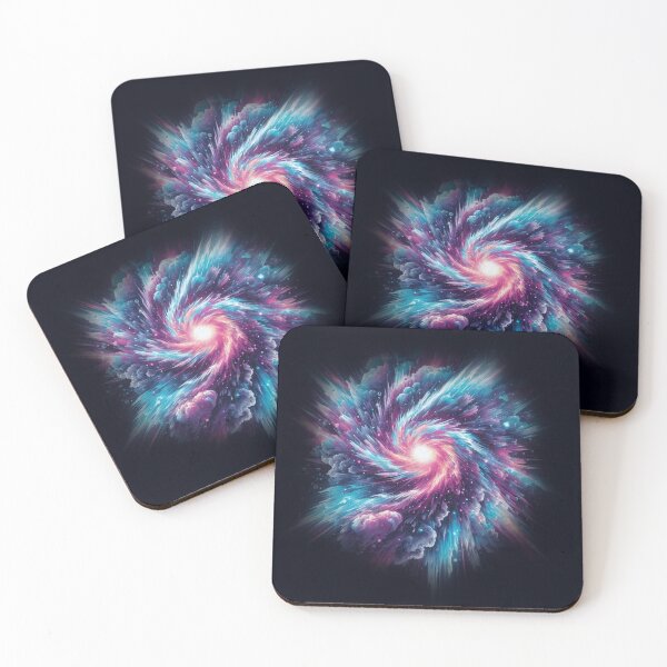 Item preview, Cosmic Explosion T-Shirt Design: Vibrant Galactic Burst designed and sold by Rui Fernandes.