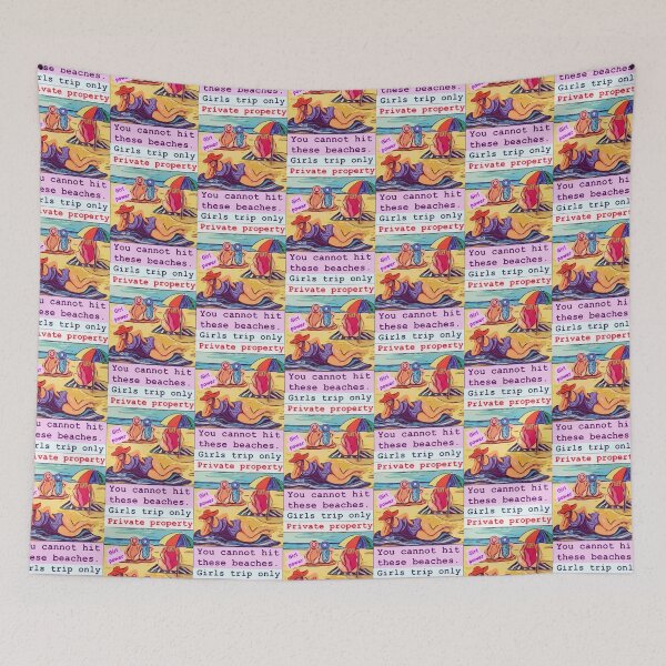 Item preview, iarthappy girls trip at the beach designed and sold by tracey jacobson.
