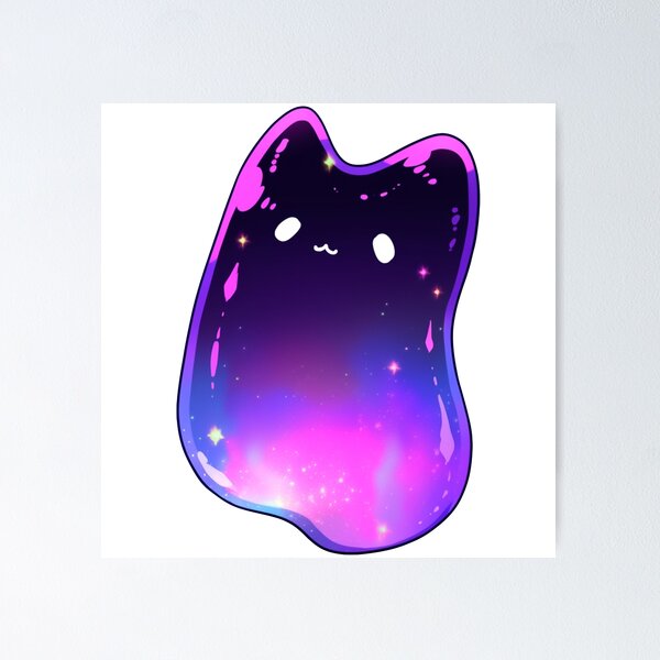 Item preview, Galaxy Slimecat designed and sold by HokoriArt.