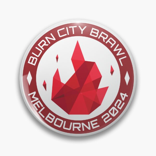 Item preview, Burn City Brawl Melbourne 2024 clear designed and sold by Samw07.