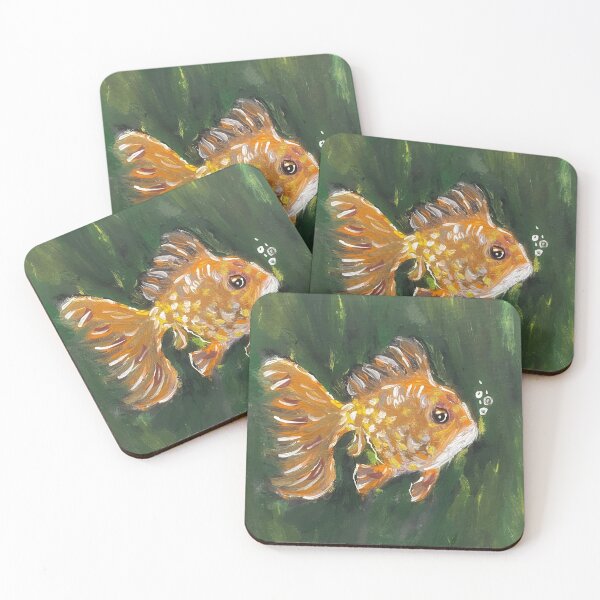 Item preview, Bubbles The Fish designed and sold by SunSquareArt.