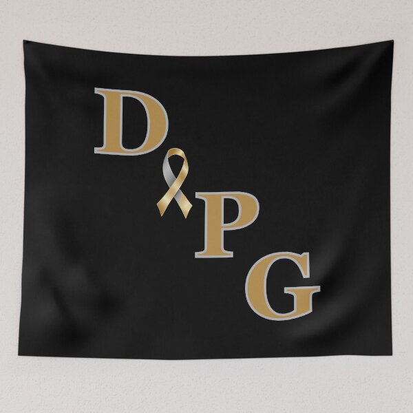Item preview, DIPG awareness ribbon  designed and sold by AFordhamDesigns.