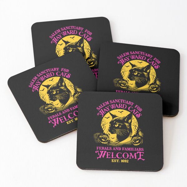 Item preview, Halloween Salem Sanctuary for Wayward Cats designed and sold by humnoo.