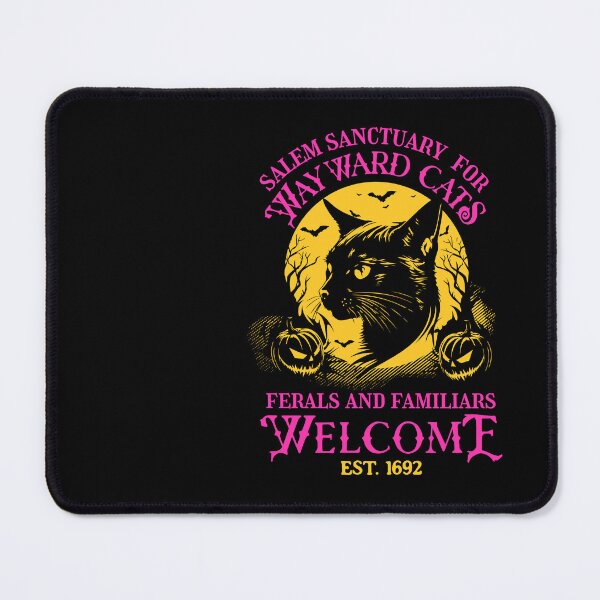 Item preview, Halloween Salem Sanctuary for Wayward Cats designed and sold by humnoo.