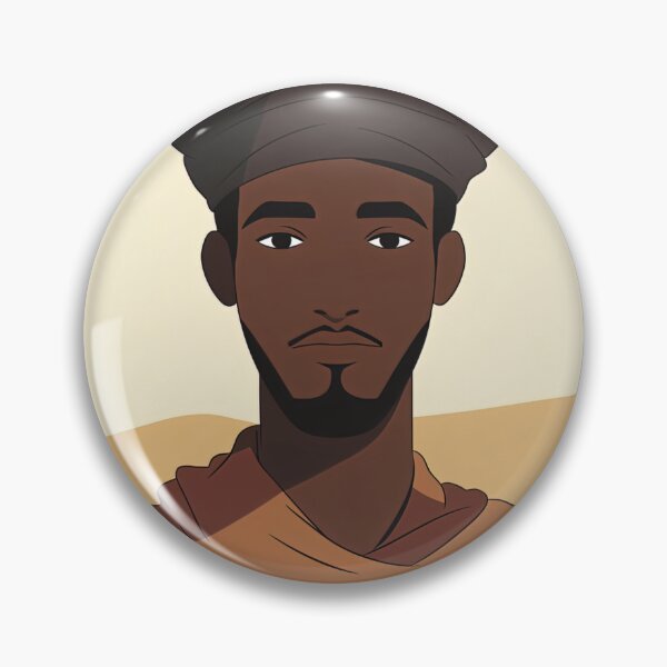 Item preview, African nomad | Anime style designed and sold by ComicsFactory.