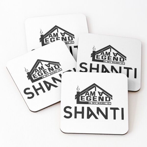 Item preview, I Am a Legend: Custom Name Design for Shanti designed and sold by koreatvtea.