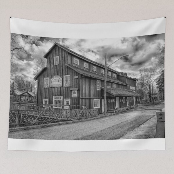 Item preview, Historical Coldwater Mill BnW designed and sold by Robert Alsop.