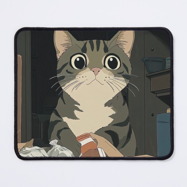 Item preview, American bobtail cat | Anime style designed and sold by ComicsFactory.