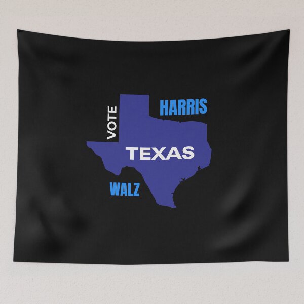 Item preview, Texas Vote Harris Walz -white designed and sold by KATKattalestv.