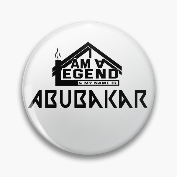 Item preview,  I Am a Legend: Custom Name Design for Abubakar designed and sold by koreatvtea.