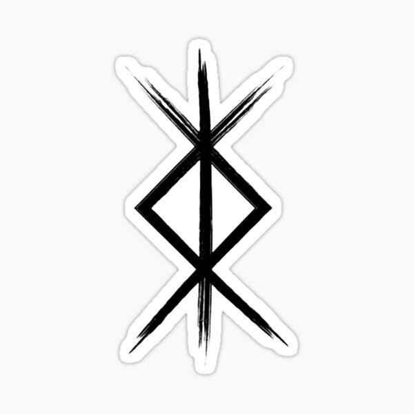 Item preview, Rune Protection Symbol Norse Mythology  designed and sold by BeachStylz.