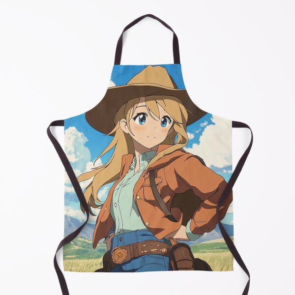 Item preview, American Cowgirl | Anime style designed and sold by ComicsFactory.