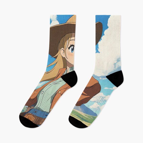 Item preview, American Cowgirl | Anime style designed and sold by ComicsFactory.