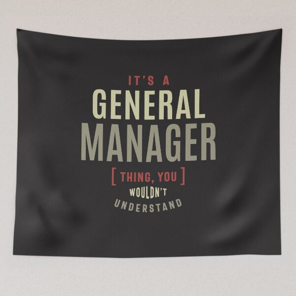 Item preview, General Manager Thing You Wouldn't Understand designed and sold by cidolopez.