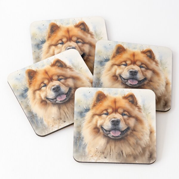Aperçu de l'œuvre Portrait de Chow-Chow créée et vendue par Samuelsboro.