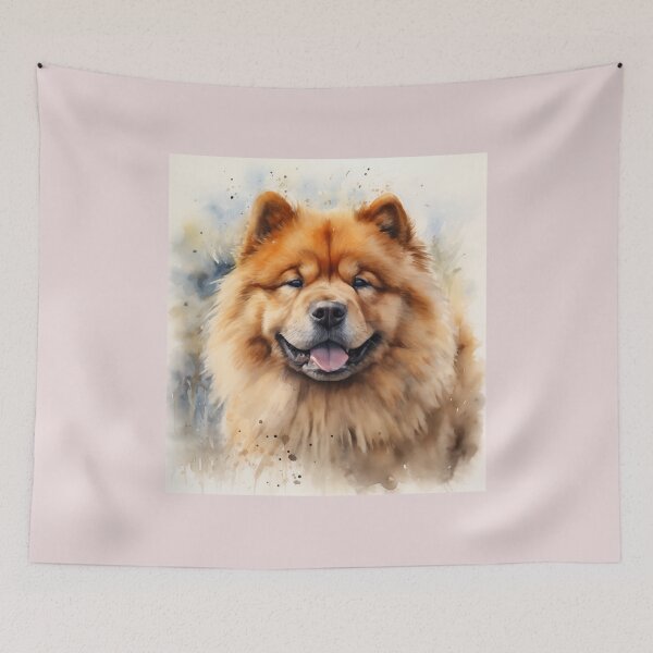Artikelvorschau, Chow-Chow-Porträt entworfen und verkauft von Samuelsboro.