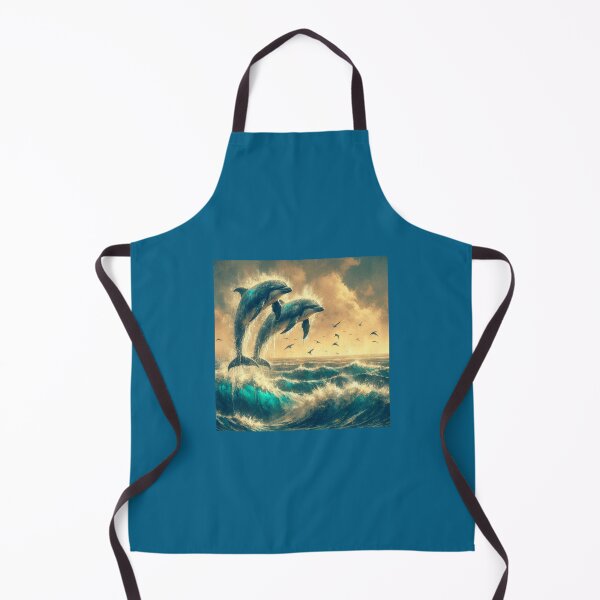 Item preview, Dolphins Playing designed and sold by Halifaxartguy.