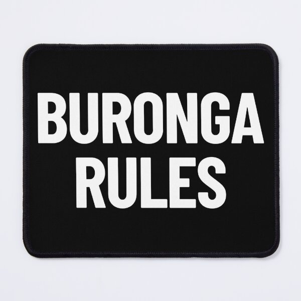 Item preview, Buronga Rules New South Wales Australia City designed and sold by Legit Hooligan.