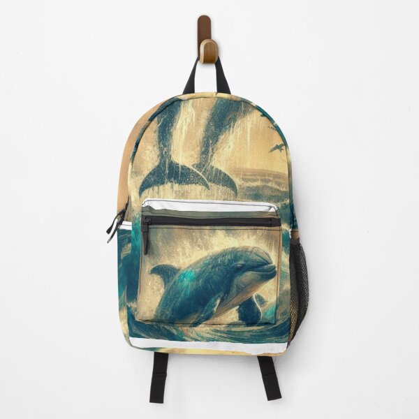 Item preview, Dolphins Playing designed and sold by Halifaxartguy.