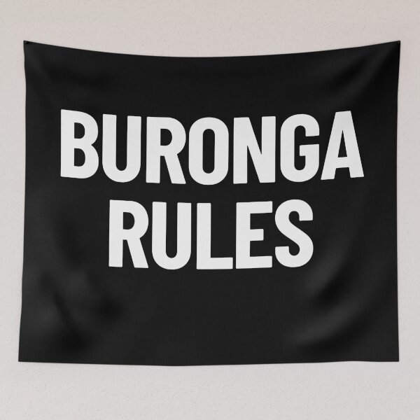Item preview, Buronga Rules New South Wales Australia City designed and sold by Legit Hooligan.