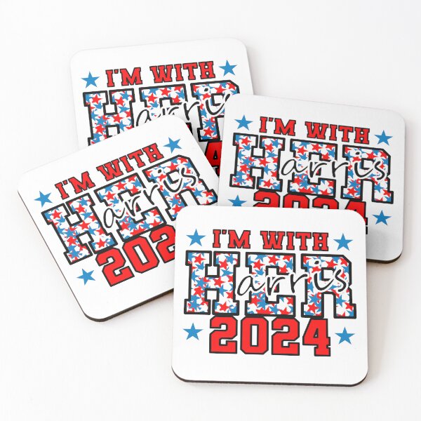 Item preview, I'm With Her, Kamala Harris, Harris 2024 designed and sold by mamahellfire31.