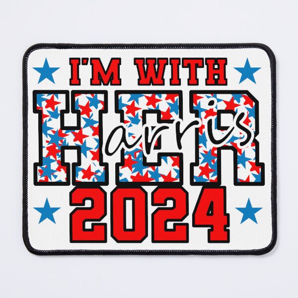 Item preview, I'm With Her, Kamala Harris, Harris 2024 designed and sold by mamahellfire31.