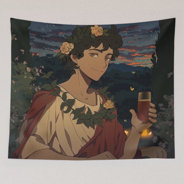 Item preview, Bacchus, Roman deity | Anime style designed and sold by ComicsFactory.