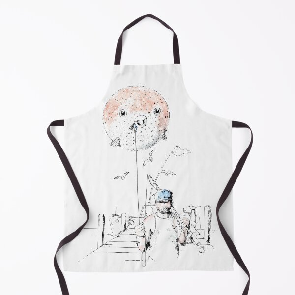 Item preview, Walking My Blowfish designed and sold by 368ArtNH.