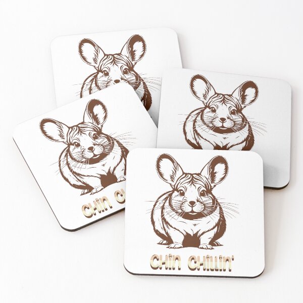 Item preview, Chin chillin Chinchilla T-shirt designed and sold by Travelcases.