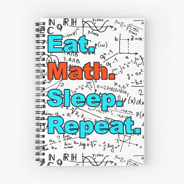 Item preview, Eat. Math. Sleep. Repeat. Math equations designed and sold by Handstand365.