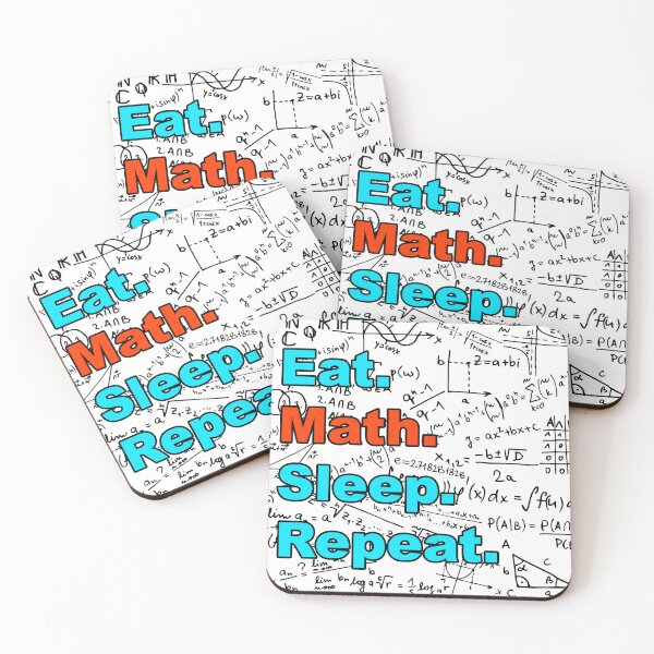 Item preview, Eat. Math. Sleep. Repeat. Math equations designed and sold by Handstand365.