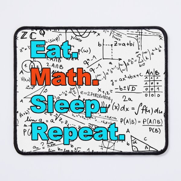 Item preview, Eat. Math. Sleep. Repeat. Math equations designed and sold by Handstand365.