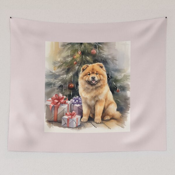 Artikelvorschau, Weihnachts-Chow-Chow entworfen und verkauft von Samuelsboro.