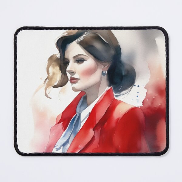 Item preview, A Fashion Illustration in Crimson and Blue designed and sold by KilianSzmid.