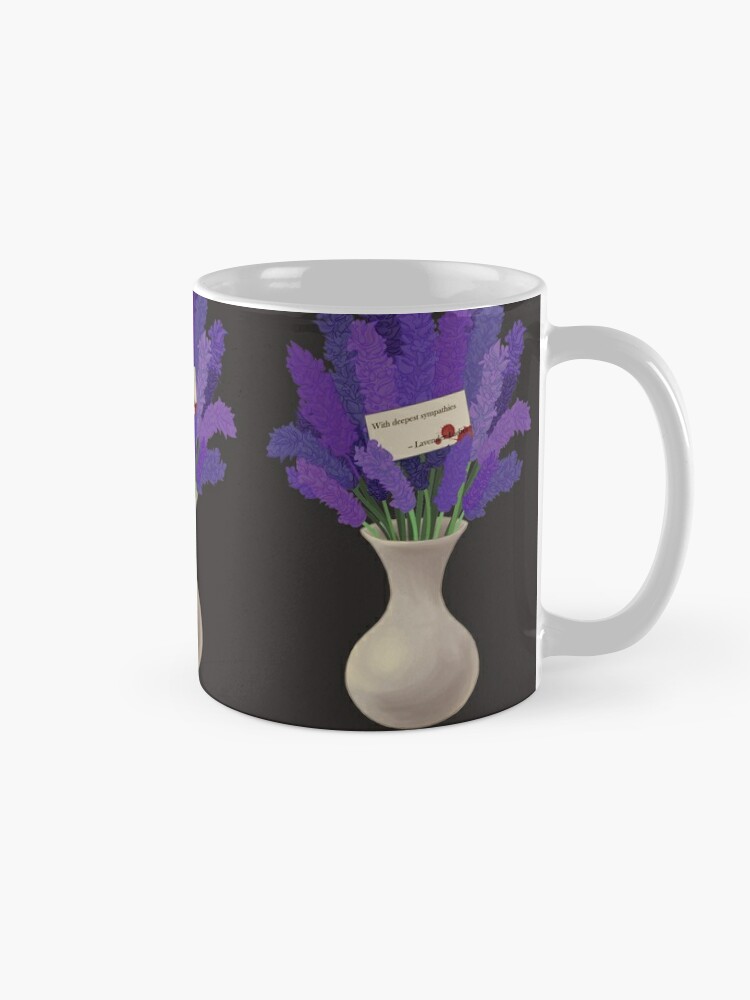 Coffee Mug, The Lavender Ladies, With Deepest Sympathies designed and sold by LavenderLadies