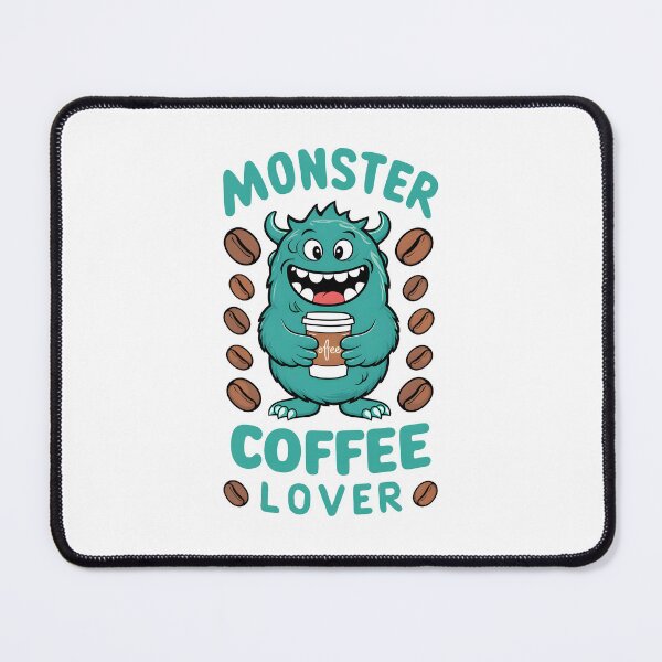 Item preview, Monster Coffee Lover designed and sold by Dazzle-Sizzle.