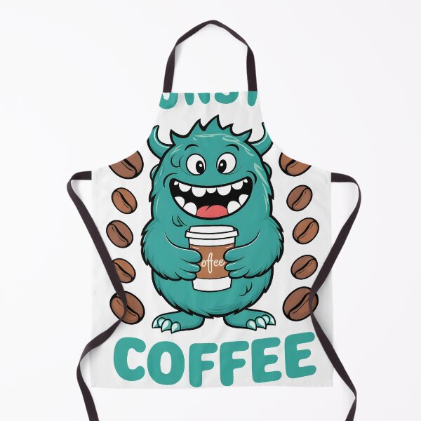 Item preview, Monster Coffee Lover designed and sold by Dazzle-Sizzle.
