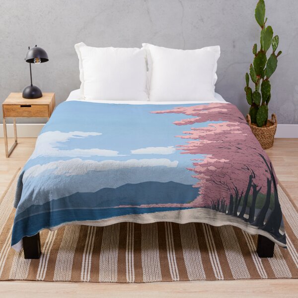 Item preview, Beautiful Cherry beach | Anime style designed and sold by ComicsFactory.