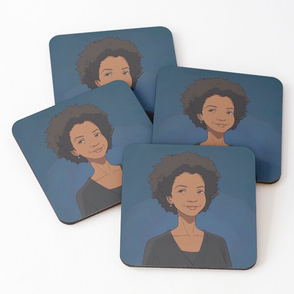 Item preview, bell hooks | Anime style designed and sold by ComicsFactory.
