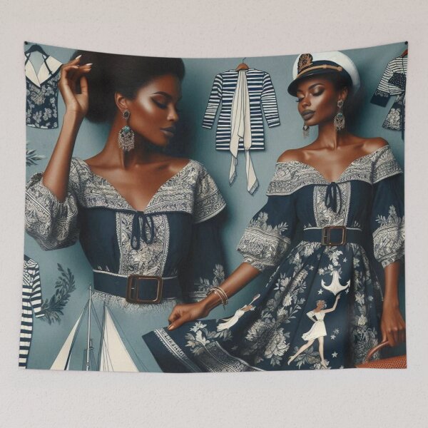 Item preview, Naval Mood Board designed and sold by KushBooksLLC.