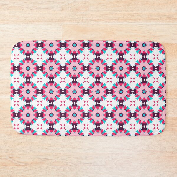 Item preview, Beautiful  Colorful Abstract Geomteric Pattern Pink designed and sold by RoyalStarsPatts.