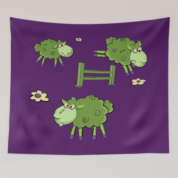Item preview, Just Zombie Sheep - Purple designed and sold by MaestroTAVI.