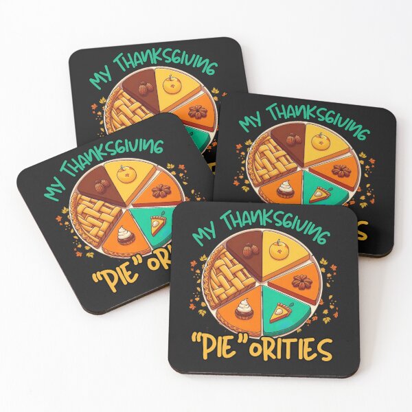 Item preview, Colorful Funny Thanksgiving "Pie"orities designed and sold by AlienOccupation.