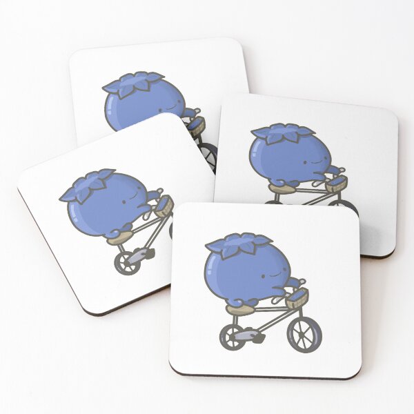 Item preview, A cute blueberry riding a bicycle funny designed and sold by lileeshop.